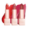Oulac Moisture Red Lipstick Set 3Pcs - Infinity High Shine Finish Hydrating Vegan Lipstick Infused With Damask Rose Oil For All-Day Comfort Gluten- Pg02+Pg14+D03