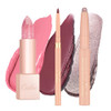 Oulac Lip & Eye Makeup Set 3Pcs Included Shimmer Lipstick Lipliner Eyeshadow Lipstick For Women Pg10+Cst17+El05