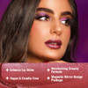 Oulac Lip & Eye Makeup Set 3Pcs Included Shimmer Lipstick Lipliner Eyeshadow Lipstick For Women D04+Est03+Ll06