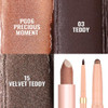 Oulac Lip & Eye Makeup Set 3Pcs Included Shimmer Lipstick Lipliner Eyeshadow Lipstick For Women Pg06+Est15+El03