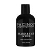 Pacinos Shave System Beard And Face Scrub Men's Skin Care Best Organic Natural Shampoo Aloe Vera And Tea Tree Extract Removes Impurities 4 Oz