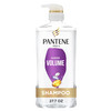 Pantene Shampoo Sheer Volume - 72-Hour Fullness Lightweight Nourishment with Pro-Vitamin B5 + Antioxidants, Fine, Thin, Color-Treated Hair, Paraben Free Remove Build Up for Body & Shine 27.7 Fl Oz