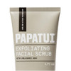 Papatui By Dwayne Johnson Men's Face Exfoliating Scrub Unscented Facial Cleanser Smooths Skin Texture Fine Lines & Wrinkles With Peptides Volcanic Ash Niacinamide & Hyaluronic Acid 4 Oz