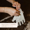 Paume Overnight Hydration Gloves 100% Organic Cotton Ideal For Dry And Cracked Hands Deliver Healing And Moisturizing Benefits 1 Pair