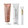 Pestlo Triple Glow Set: Spicule Roller Serum + Baby Collagen Glow Mask + Silicone Spatula Brush Exfoliation Firming & Precision Application For Smooth Radiant Skin