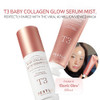 Pestlo Glass Skin Duo: T3 Baby Collagen Mist + Glow Mask Set Elasticity Boosting & Hydrating Vegan Collagen Care For Dewy Firm Skin
