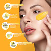 Pop Modern.C Vitamin C And Turmeric Face Scrub Cream Organics Microdermabrasion Facial Scrub Exfoliating Clears Blackheads Improve Dark Spot Acne With Strawberry Extract Exfoliator 130G/4.5Oz