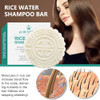 Purenaturis Argan Oil Rice Water Shampoo Bar For Hair Growth 2 In 1 Fermented Rice Water Shampoo And Conditioner Bar For All Hair Types - Growth Anti Hair Loss - Solid Rice Bar Soap For Hair Growth