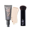 Saie Glow & Blend Duo - Slip Tint Tinted Moisturizer Spf 35 Shade One (1.35 Oz) The Big Liquid Foundation Brush (1 Count) Hydrating Glow & Seamless Blending