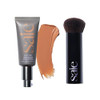 Saie Glow & Blend Duo - Slip Tint Tinted Moisturizer Spf 35 Shade Five (1.35 Oz) The Big Liquid Foundation Brush (1 Count) Hydrating Glow & Seamless Blending