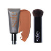 Saie Glow & Blend Duo - Slip Tint Tinted Moisturizer Spf 35 Shade Seven (1.35 Oz) The Big Liquid Foundation Brush (1 Count) Hydrating Glow & Seamless Blending