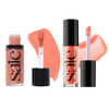 Saie Dewy Glow Duo - Dew Liquid Blush - (.40 Oz Hottie) Glossybounce Lip Gloss-Oil Hybrid (.17 Oz Splash) - Hydrating Vegan Makeup For Radiant Cheeks & Lips