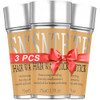 Samnyte Hair Wax Stick 3Pcs-Wax Stick For Hair Slick Stick Slick Back Stick Hair Stick Wax Edge Frizz No-White Chips & No-Residue & No-Greasy & Easy To Absorb 2.7 Oz