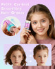 Samnyte Hair Wax Stick Slick Back Hair Brush Set - Controls Frizz For Women & Kids - Smooths Flyaways Creates Sleek Ponytails Buns & Defined Edges - Styling Accessories For Teen Girls Gifts Trendy Stuff