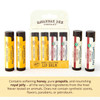 Savannah Bee Lip Balm Collection - Nourishes Dry Lips For All Day Comfort - 2X Tupelo Honey & 2X Honey Almond