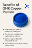 Skin Perfection Ghk-Cu Copper Peptide Powder 99.7% Pure Diy Copper Peptides Serum For Face And Scalp - Cosmetic-Grade Ghk-Cu - 1 Gram Creates Up To 100Ml For Fuller Hair And Smoother Skin