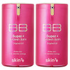 Skin79 Super Plus Beblesh Balm Pink Bb Cream 40G 2 Pack Us Version K Beauty Flawless Radiant Base Foundation Makeup Blemish Cover Tinted Moisturizer Pink 21 Color