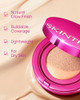 Skintific Pink Glow Cushion Foundation(03 Petal)+Peptide Brightening Lip Serum(11U Dusty Rose)