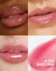 Skintific Peptide Brightening Lip Serum Set Hydrating & Plumping Tinted Lip Gloss Moisturizing Lip Balm With Polypeptides & Squalane For Glossy Sheer Smooth Lips(01&06)