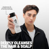 Slick Gorilla Detox 2 In 1 Shampoo And Conditioner For Men 200Ml / 6.76 Fl Oz Cleans Strengthens Hydrates Infused With Natural Ingredients All-In-One Daily Grooming Solution