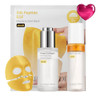 Sungboon Editor Golden Collagen Fine Line Care Trio Silk Peptide Intensive Gold Mask & Volufiline Serum & Glow-Locking Mist Gifts For Women