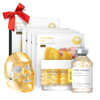 Sungboon Editor 3-Step Copper Peptide & Retinol Glass Skin Trio Set L Deep Collagen Silk Peptide Ampoule & Egf Gold Overnight Mask & Retinol Capsule Cream L Korean Skincare Set For Women