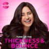 Sunsilk Adceftp Sciously Thick & Long Shampoo 1 L With Keratin Yoghut Protein And Macadamia Oil - Thickening Shampoo For Fuller Hair