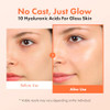 Tosowoong Rice Glow Sunscreen Spf50+ Broad Spectrum Korean Sunscreen For Face Dewy Finish No White Cast Glass Skin Hydrating Spf Moisturizer With Rice Water & Hyaluronic Acid 50Ml / 1.69 Fl. Oz