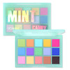 Ucanbe Colorful Matte Makeup Eyeshadow Palette 15 Shades Vibrant Macaron Pastel Eye Shadow Pallet High Pigmented Blendable Rainbow Make Up Plattet Kit - Mint Candy