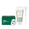 Vt Cosmetics Bundle Cica Daily Soothing Mask & Cica Mask Cleanser With Brush Centella Asiatica & Hyaluronic Acid For Hydrating Gentle On Acne-Prone & Sensitive Skin Korean Skincare