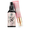 W7 The Fixer Glow Set - Makeup Primer & Setting Spray Duo For Radiant Dewy Finish - Golden Sheer Coverage Lightweight & Non-Sticky