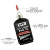 Wahl Premium Hair Clipper Blade Lubricating Oil For Clippers Trimmers & Blade Corrosion For Rust Prevention 4 Fluid Ounces Model 3310-300A