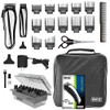 Wahl Lithium Pro Cordless Haircut & Touch Up Kit With Case 23 Pieces
