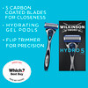 Wilkinson Hydro 5 Skin Protection Razor 13 Blade Refills Enriched Lubricating Band With Pro Vitamin B5 Multicolor (1 Count Box)