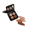 Youngblood Clean Luxury Cosmetics Natural Pressed Mineral Quad Eyeshadow Sweet Talk Pigmented Quad Matte And Shimmer Eyeshadow Palette Compact Cruelty Paraben Gluten-