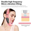 CAMMUO Facial Lifting Massager 12 Gears Electric Facial Massager V line Face Lifting Slimming Vibration Device Home Use Beauty Tool PINK
