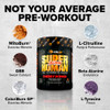 Alpha Lion Stubborn Fat Loss Stack Superhuman Burn Pre Workout Burn2O Liquid L-Carnitine 2000Mg (Grapezilla) Non-Stim Thermogenic Day & Night Metabolism Booster & Energy Stack For Men And Women