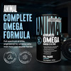 Animal Advanced Omega 3 Fatty Acids  3500Mg Epa Dha Fish Oil Omega 3 Supplement For Women & Men High Potency Blend With Cla Gla Ala For Brain Skin Eye Immune Joint Health 30 Pill Packs