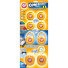 Arm And Hammer Odor Busterz Deodorizer Balls Mixed Pack 4 Odor Eliminating Balls 2 With Handy Clips 2 With Hangers 8 Total For Closets Bathrooms Work & Sports Gear Laundry Hamper (8 Count)