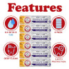 Arm & Hammer Toothpaste Complete Care Whole Mouth Protection 6 Pack Fresh Mint Anticavity Fluoride Toothpaste With Baking Soda Whitening Enamel Strengthening Paste Travel Size 0.9 Oz