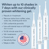 Auraglow 35 Teeth Whitening Gel For Trays Retainers & Aligners Dentist Strength Carbamide Peroxide Whitener 30 Treatments 3 Syringes (5Ml)