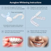 Auraglow 35 Teeth Whitening Gel For Trays Retainers & Aligners Dentist Strength Carbamide Peroxide Whitener 30 Treatments 3 Syringes (5Ml)