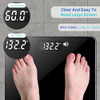 Batvox Wide Talking Scales For Body Weight Accurate Digital Talking Bathroom Body Scale Large Lcd Screen 400 Lb Auto On & Off For Elderly Or Visually Impaired Includes Batteries