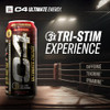 C4 Ultimate X Wwe 300Mg Caffeine Sugar Free Energy Drink Berry Powerbomb 16Oz (Pack Of 12)