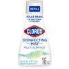 Clorox Disinfecting Mist Eucalyptus Peppermint Disinfecting Refill 16 Fluid Ounces