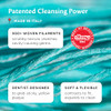 Cocolab Cocofloss Woven Dental Floss Travel Sampler Dentist-Designed Oral Care With Coconut Oil Waxed Vegan Kid-Friendly 4-Pack Minis Mint Coconut Orange Strawberry (8 Yd Each)