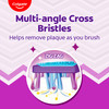 Colgate Zigzag Toothbrush For Deep Inter Dental Clean With Multi Angle Zig Zag Bristles (Medium Pack Of 6)