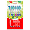 Colgate Extra Clean Toothbrush Soft Bristle Toothbrush Combo Pack Offer - Medium (Pack Of 6)