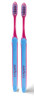 Colgate Ortho Brush Slim Soft Toothbrush 100 Whole Mouth Cleaner Cheek & Tongune Cleaner Shaped Bristle Design Manual Pack Of 2Pcs