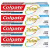 Colgate Total Toothpaste With Stannous Fluoride And Zinc Multi Benefit Toothpaste With Sensitivity Relief And Cavity Protection Deep Clean 5.1 Ounce (4 Pack)